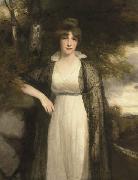 John Hoppner Portrait in oils of Eleanor Agnes Hobart oil on canvas